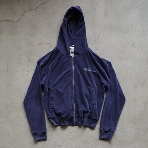 Basketcase Gallery Chandelier Velour Zip-Up Hoodie / Jacket